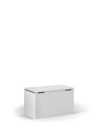Truhe Uni White