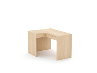 Eckschreibtisch B58 125x95 links Oak Lindberg