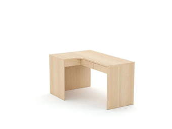 Eckschreibtisch B58 145x95 links Oak Lindberg