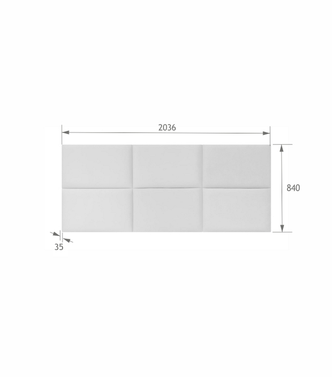 2-Panel 200 White 2-Panel 200 White