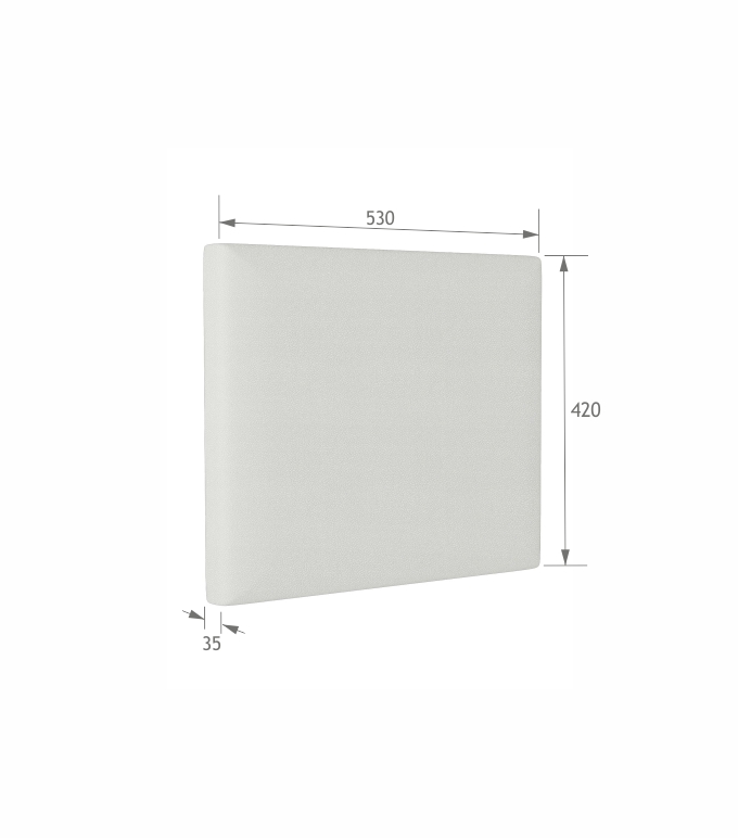 Single Panel 50 White