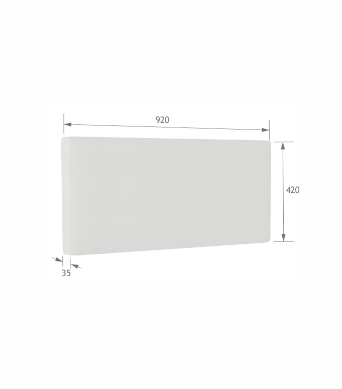 Single Panel 90 White