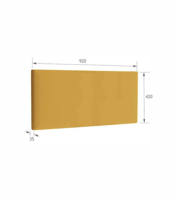 Single Panel 90 Yellow