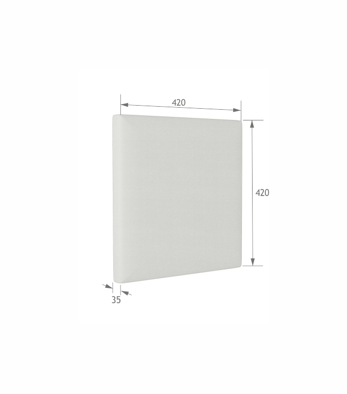 Single Panel 40 White