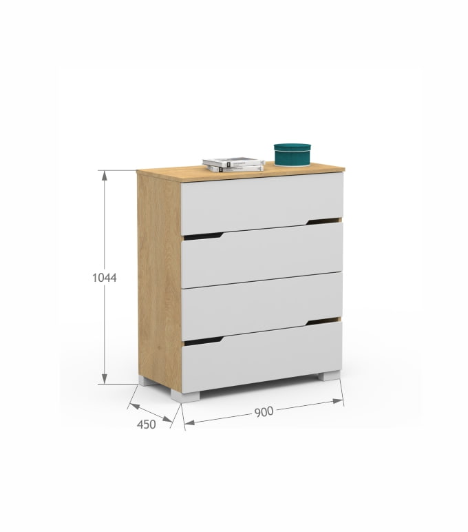 Komoda 90 Horse Oak