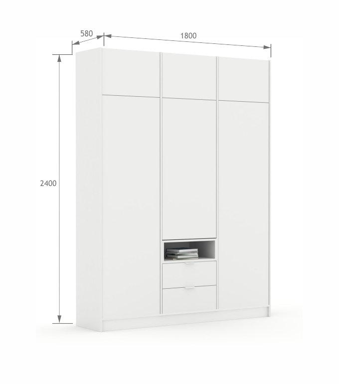 Schrank 180-2-60/240 North