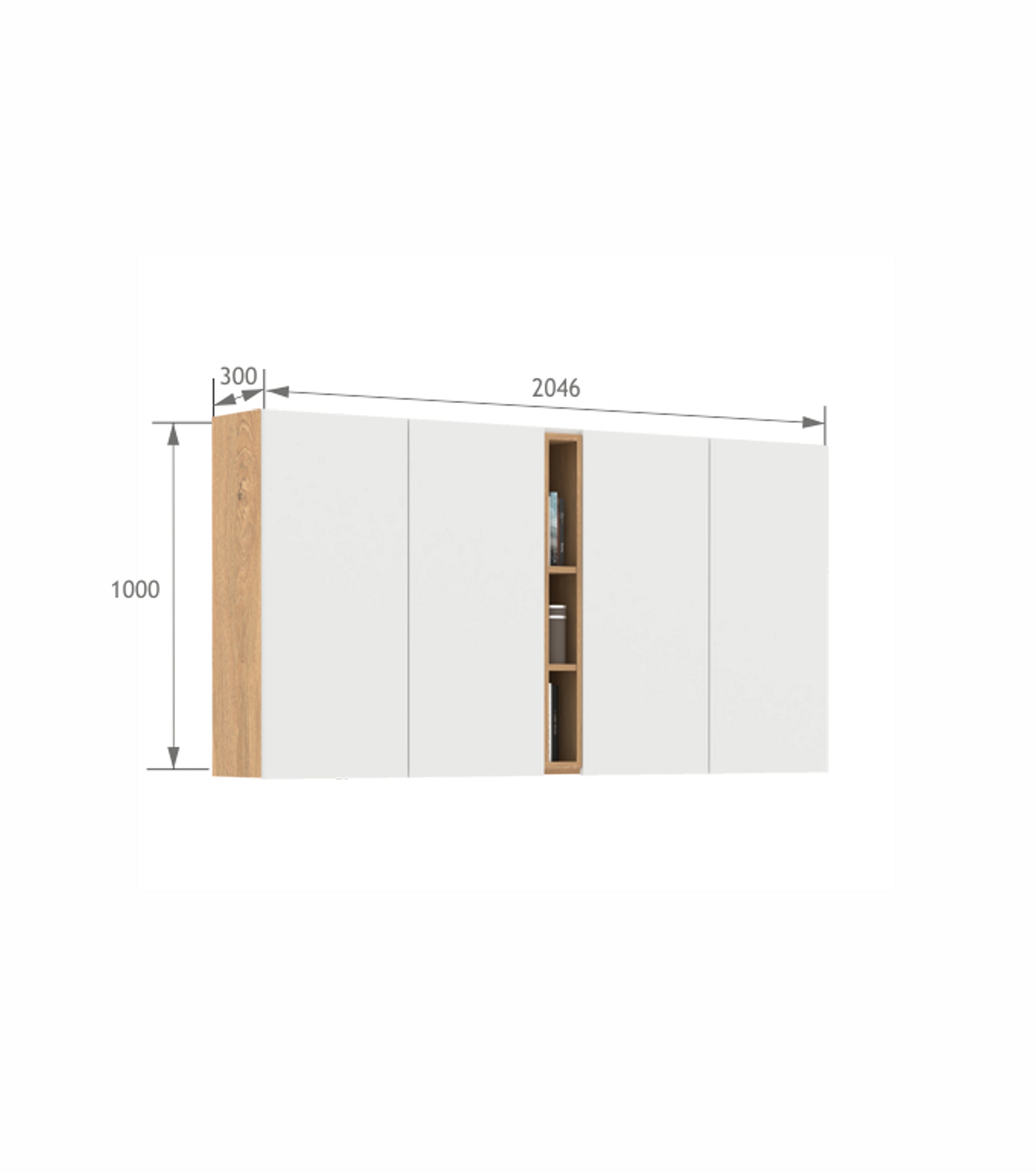 Szafka 2050-30 White Oak