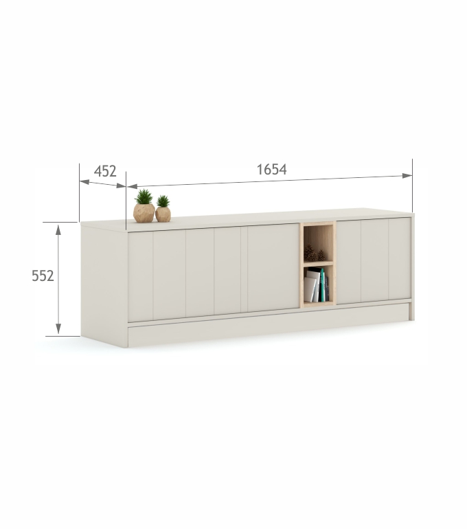 TV alus 165 Mode Cashmere
